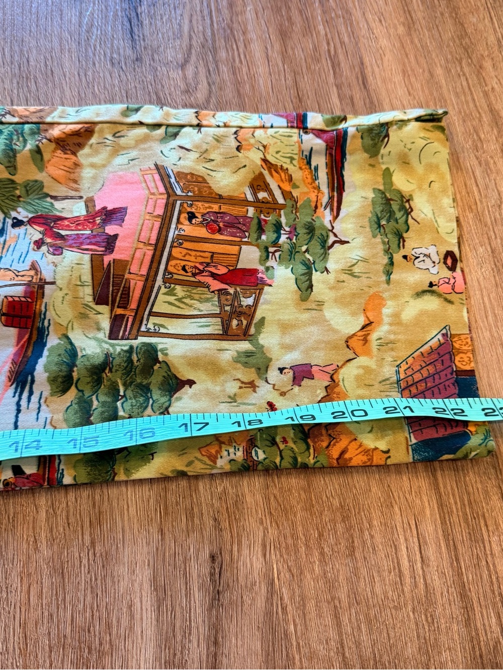 Vintage 90s Y2K Asian Capri Pants Chinoiserie Chinese Colorful Women’s Size XS - Picture 9 of 10